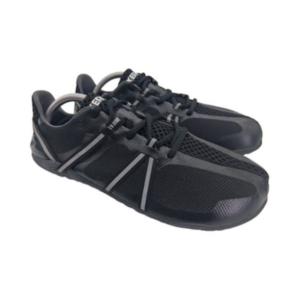 Xero Shoes Speed Force Mens Size 10.5 Black Minimalist Barefoot Running Sneakers